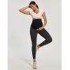 IUGA Stretchy Maternity Jeans Over Belly Skinny High Waisted Jeggings for Women Comfy Maternity Pants for Work with Pockets(Grey)
