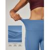 IUGA High Waist Yoga Pants with Pockets, Leggings for Women Tummy Control, Workout Leggings for Women 4 Way Stretch(Steel Blue)
