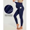 IUGA Buttery Soft Maternity Leggings Over The Belly Maternity Pants with Pockets Maternity Clothes for Yoga Work(Midnight Blue)