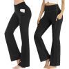 IUGA Bootcut Yoga Pants Women with Pockets 2 PCS（M）
