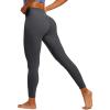 IUGA Scrunch Butt Lifting Leggings for Women No Front Seam Compression Tummy Control Workout Seamless Leggings for Gym Yoga(Nomad)