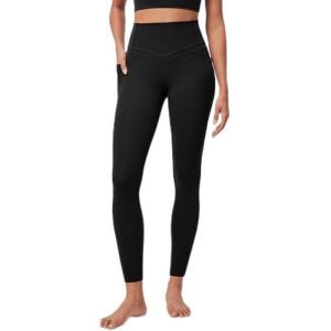 IUGA Compression Leggings & Workout Jackets Set- Tummy Control Fit, All-Day Comfort (Black, M)