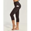 IUGA High Waisted Yoga Pants for Women with Pockets Capri Leggings for Women Workout Leggings for Women Yoga Capris