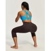 IUGA High Waisted Yoga Pants for Women with Pockets Capri Leggings for Women Workout Leggings for Women Yoga Capris