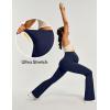 IUGA Women’s Soft Flare Maternity Yoga Pants with Pockets(Midnight Blue)