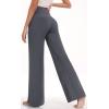 IUGA Wide Leg Yoga Pants for Women Side Slits High Waisted Wide Leg Sweatpants Women Comfy Lounge Palazzo Pants with Pockets