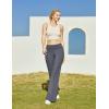 IUGA Wide Leg Yoga Pants for Women Side Slits High Waisted Wide Leg Sweatpants Women Comfy Lounge Palazzo Pants with Pockets
