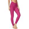 IUGA Women’s Crossover Leggings with Pockets Workout Leggings for Women Tummy Control High Waisted V Cross Waist Yoga Pants