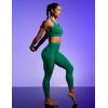 IUGA Compression Leggings with Pockets for Women Tummy Control Leggings No Front Seam Workout High Waist Yoga Pants(Cascadia Green)