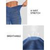 IUGA Stretchy Jeans for Women Bell Bottom Jeans V Cross High Waisted Jeggings Pull On Wide Leg Sweatpant Jean Flare Leggings(Whiskers Medium Wash)