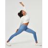 IUGA Stretchy Jeans for Women High Waist Pull on Jeggings Tummy Control Skinny Sweatpant Jean Leggings with Pockets Trendy(Baby Blue)