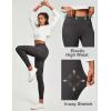 IUGA Stretchy Jeans for Women High Waist Pull on Jeggings Tummy Control Skinny Sweatpant Jean Leggings with Pockets Trendy(Gray)