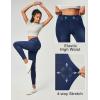 IUGA Stretchy Jeans for Women High Waist Pull on Jeggings Tummy Control Skinny Sweatpant Jean Leggings with Pockets Trendy(Hand-distressed Dark Blue)