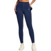 IUGA Stretchy Jeans for Women High Waist Pull on Jeggings Tummy Control Skinny Sweatpant Jean Leggings with Pockets Trendy(Dark Blue)