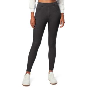 IUGA Stretchy Jeans for Women High Waist Pull on Jeggings Tummy Control Skinny Sweatpant Jean Leggings with Pockets Trendy(Gray)