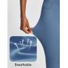 IUGA High Waist Yoga Pants with Pockets, Leggings for Women Tummy Control, Workout Leggings for Women 4 Way Stretch(Vibrant Blue Jeans)