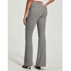 IUGA Womens Dress Pants Stretchy Work Pants Slacks Women Business Casual Bootcut High Waisted Pull On Trousers with Pockets(Moonlight Gray)