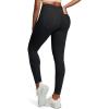IUGA High Waist Yoga Pants with Pockets, Leggings for Women Tummy Control, Workout Leggings for Women 4 Way Stretch(Black Jeans)