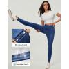 IUGA Stretchy Skinny Jeans for Women High Waist Pull on Jeggings Sweatpant Jeans Tummy Control Jean Leggings with Pockets(Light Blue)