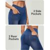 IUGA Stretchy Skinny Jeans for Women High Waist Pull on Jeggings Sweatpant Jeans Tummy Control Jean Leggings with Pockets(Light Blue)