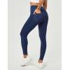 IUGA Stretchy Skinny Jeans for Women High Waist Pull on Jeggings Sweatpant Jeans Tummy Control Jean Leggings with Pockets(Vintage Blue)
