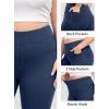 IUGA Stretchy Jeans for Women High Waist Jeggings Tummy Control Skinny Jeans Pull on Leggings with Pockets Trendy Casual(Dark Indigo Blue)