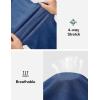 IUGA Stretchy Jeans for Women High Waist Jeggings Tummy Control Skinny Jeans Pull on Leggings with Pockets Trendy Casual(Medium Wash Stormy Blue)