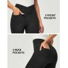 IUGA Stretchy Capri Jeans for Women Pull On Jeggings Tummy Control Jean Capris Pants Capri Leggings for Women with Pockets(Black)