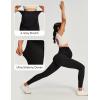 IUGA Stretchy Maternity Jeans Over Belly Skinny High Waisted Maternity Pants for Work with Pockets Comfy Maternity Clothes(Black)