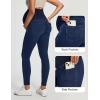 IUGA Stretchy Maternity Jeans Over Belly Skinny High Waisted Maternity Pants for Work with Pockets Comfy Maternity Clothes(Dark Blue)
