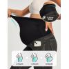 IUGA Stretchy Maternity Jeans Over Belly Skinny High Waisted Maternity Pants for Work with Pockets Comfy Maternity Clothes(Grey)