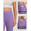 IUGA Stretchy Jeans for Women High Waist Jeggings Tummy Control Skinny Jeans Pull on Leggings with Pockets Trendy Casual(Purple)