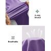 IUGA Stretchy Jeans for Women High Waist Jeggings Tummy Control Skinny Jeans Pull on Leggings with Pockets Trendy Casual(Purple)