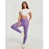 IUGA Stretchy Jeans for Women High Waist Jeggings Tummy Control Skinny Jeans Pull on Leggings with Pockets Trendy Casual(Purple)