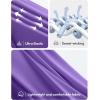 IUGA Tennis Dress for Women Golf Dress with Shorts Underneath Workout Athletic Dresses Built-in Bra Sleeveless Polo Dresses(Lavender)
