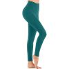 IUGA High Waisted Leggings for Women Running Workout Leggings with Inner Pocket Yoga Pants for Women(Dark Teal)