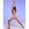 Sports Bras for Women High Support Womens Large Bust High Impact Sports Bras Wireless Push Up Racerback Workout Yoga Top(Pink)
